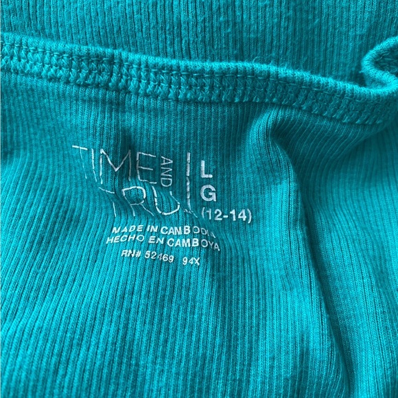 Time and Tru Women's Tank Top Set - Blue, Aqua, Yellow, Black L - Picture 8 of 10